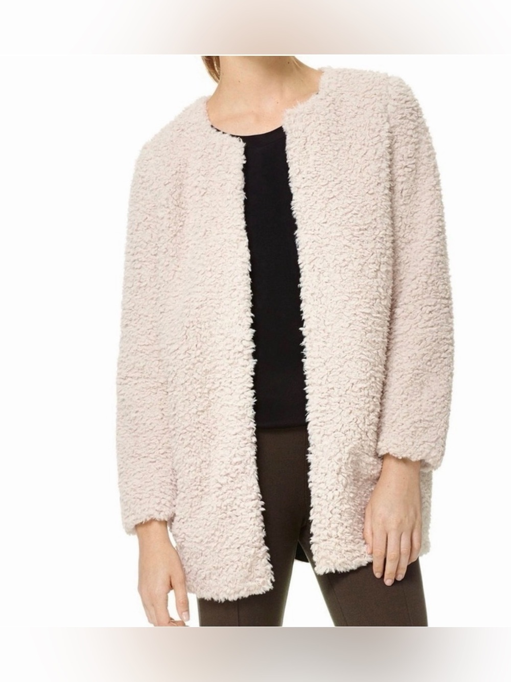 Wilfred Laboratoire Teddy Coat in Cream